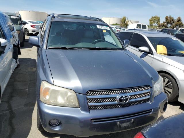 JTEDW21A260014943 - 2006 TOYOTA HIGHLANDER HYBRID GRAY photo 5