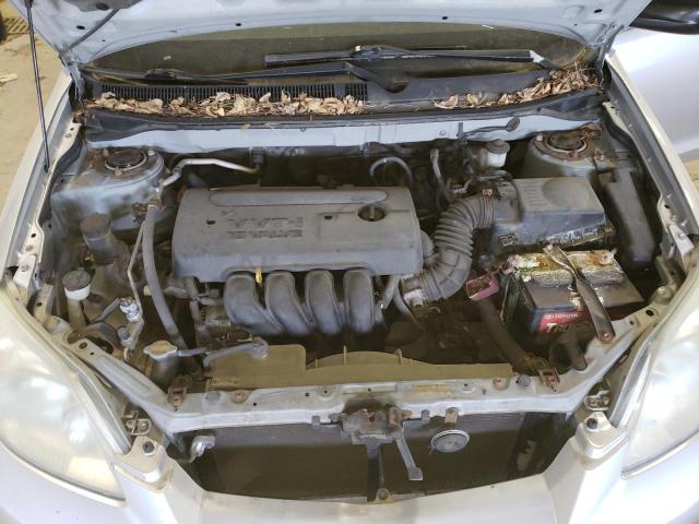 2T1KR32E77C676986 - 2007 TOYOTA COROLLA MA XR SILVER photo 11