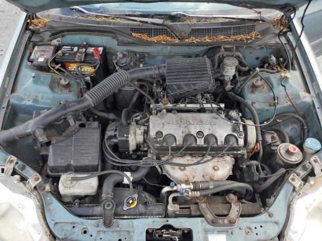 2HGEJ6619YH573719 - 2000 HONDA CIVIC BASE BLUE photo 11