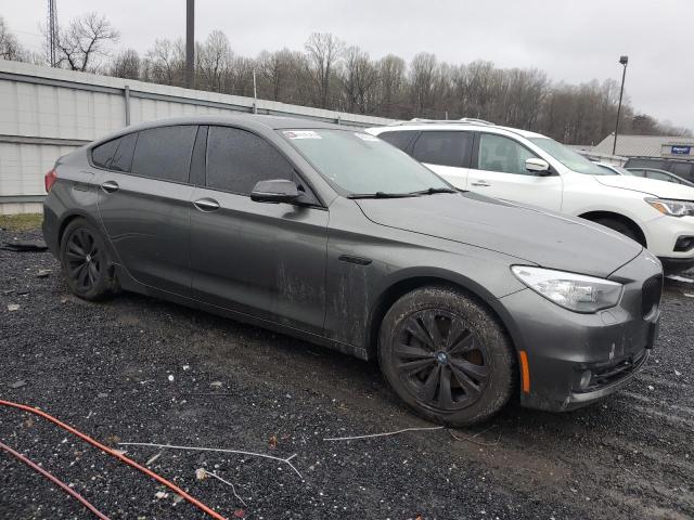 WBA5M4C56ED183412 - 2014 BMW 535 XIGT GRAY photo 4