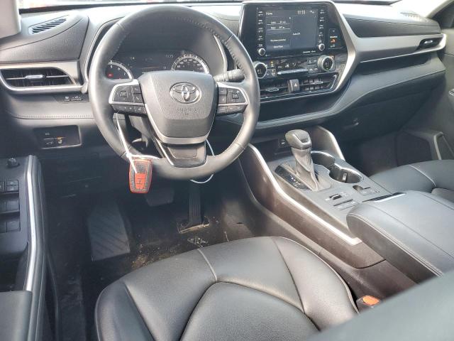 5TDGZRBH8NS582154 - 2022 TOYOTA HIGHLANDER XLE 红色 照片 8