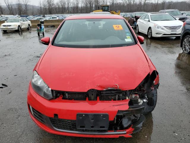 WVWHV7AJ6BW290586 - 2011 VOLKSWAGEN GTI RED photo 5