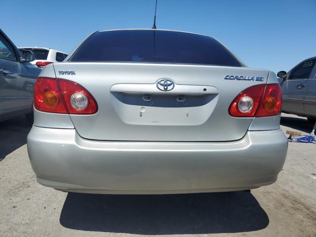 1NXBR32E14Z243819 - 2004 TOYOTA COROLLA CE SILVER photo 6