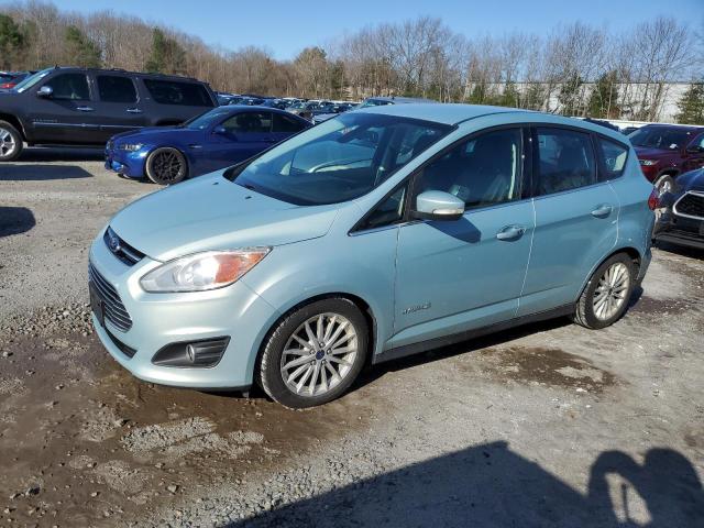 1FADP5BU2DL516977 - 2013 FORD C-MAX SEL TURQUOISE photo 1