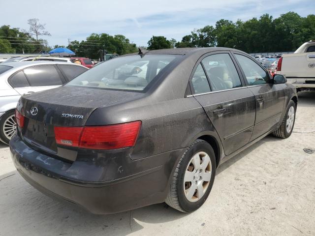 5NPET46C79H420571 - 2009 HYUNDAI SONATA GLS GRAY photo 3