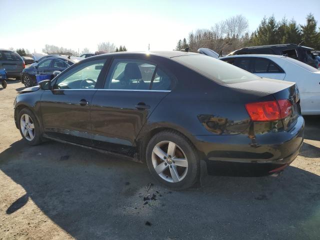 3VWDX7AJ4CM405516 - 2012 VOLKSWAGEN JETTA SE BLACK photo 2