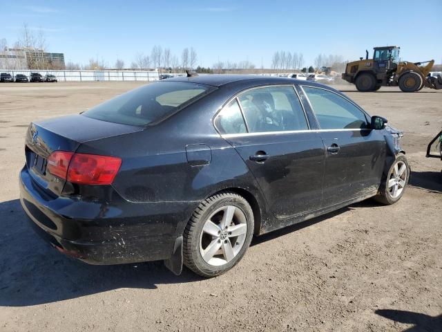 3VWDX7AJ4CM405516 - 2012 VOLKSWAGEN JETTA SE BLACK photo 3