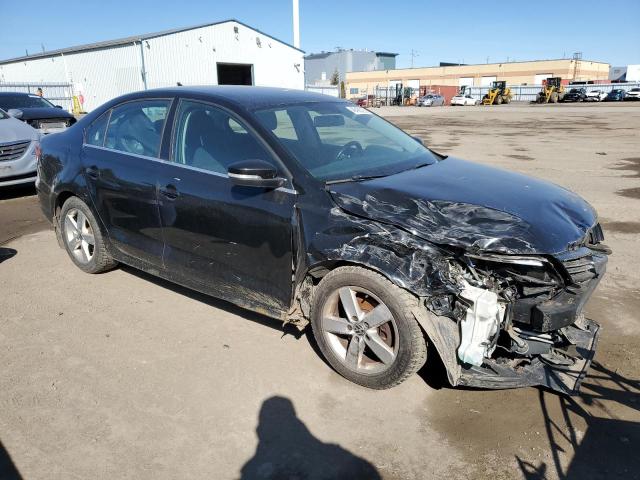 3VWDX7AJ4CM405516 - 2012 VOLKSWAGEN JETTA SE BLACK photo 4