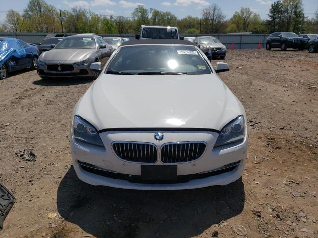 WBALW7C54CC618532 - 2012 BMW 640 I WHITE photo 5