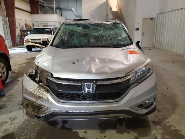 2HKRM4H58GH643048 - 2016 HONDA CR-V EX SILVER photo 5