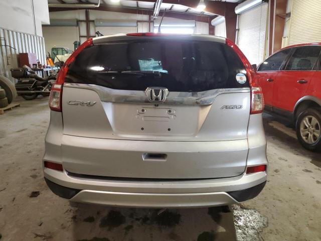 2HKRM4H58GH643048 - 2016 HONDA CR-V EX SILVER photo 6