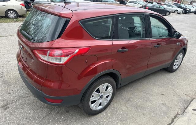 1FMCU0F71GUB33886 - 2016 FORD ESCAPE S BURGUNDY photo 4