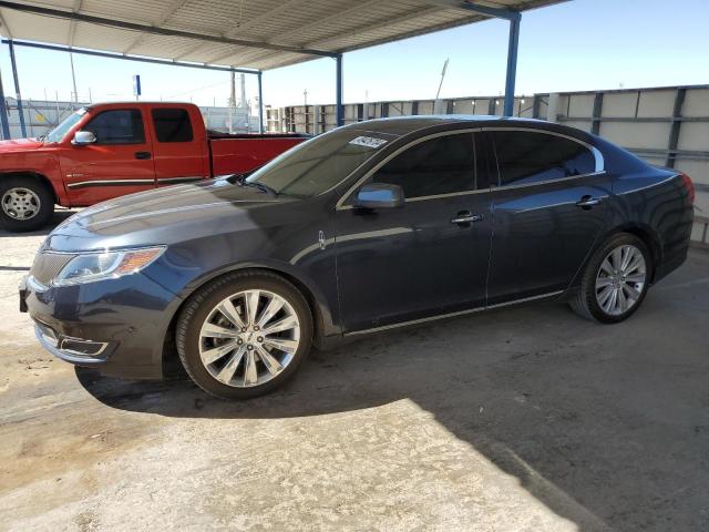 1LNHL9FT7EG610228 - 2014 LINCOLN MKS BLUE photo 1