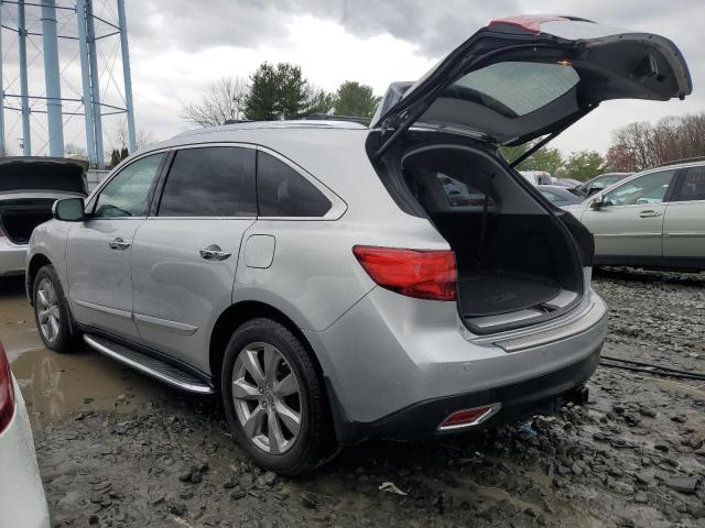 5FRYD4H84FB026439 - 2015 ACURA MDX ADVANCE SILVER photo 2