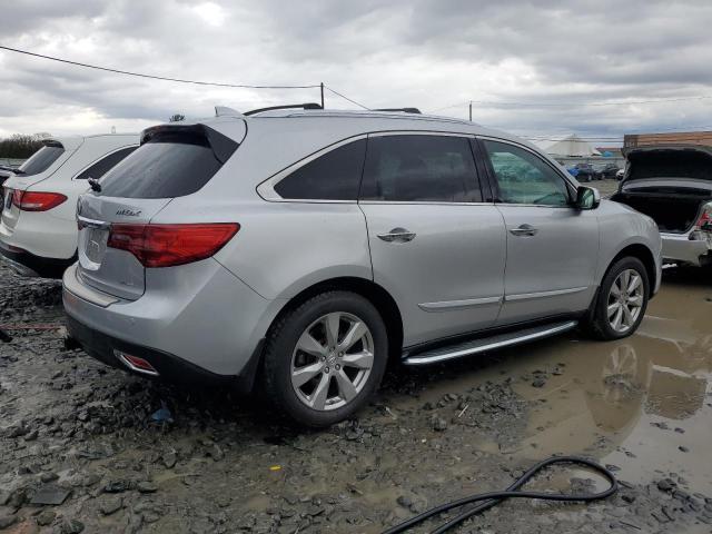 5FRYD4H84FB026439 - 2015 ACURA MDX ADVANCE SILVER photo 3