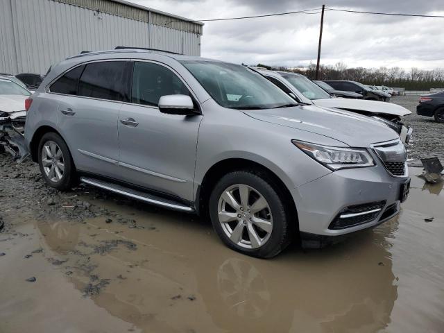 5FRYD4H84FB026439 - 2015 ACURA MDX ADVANCE SILVER photo 4