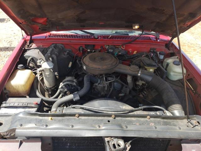 1GCCS14R8N8203152 - 1992 CHEVROLET S TRUCK S10 RED photo 11