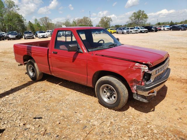 1GCCS14R8N8203152 - 1992 CHEVROLET S TRUCK S10 RED photo 4