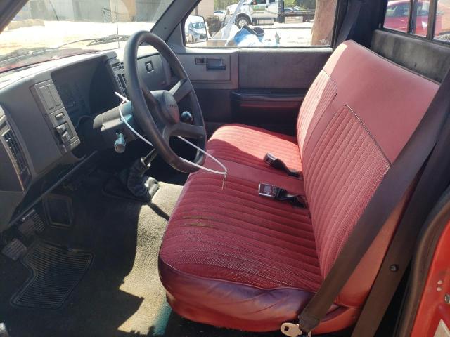 1GCCS14R8N8203152 - 1992 CHEVROLET S TRUCK S10 RED photo 7