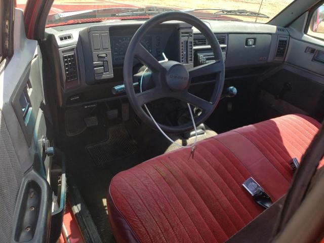 1GCCS14R8N8203152 - 1992 CHEVROLET S TRUCK S10 RED photo 8