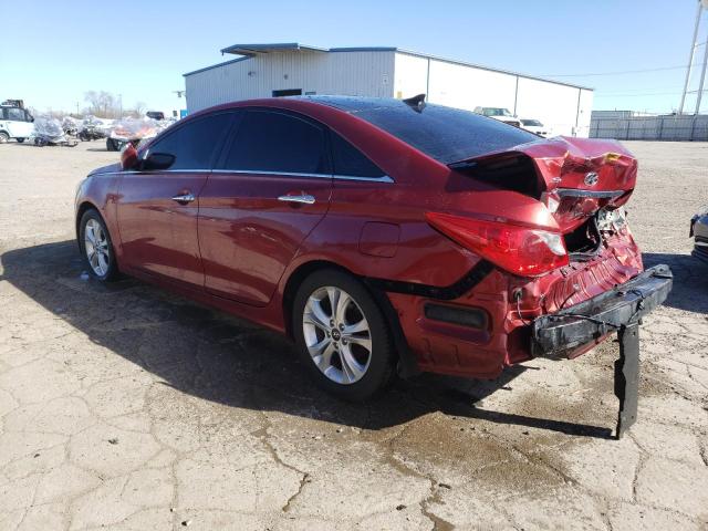 5NPEC4AC7CH412632 - 2012 HYUNDAI SONATA SE RED photo 2