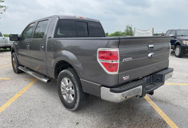 1FTFW1CT4DKG22938 - 2013 FORD F150 SUPERCREW GRAY photo 3