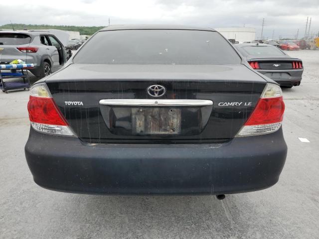 4T1BE32K05U431637 - 2005 TOYOTA CAMRY LE BLACK photo 6