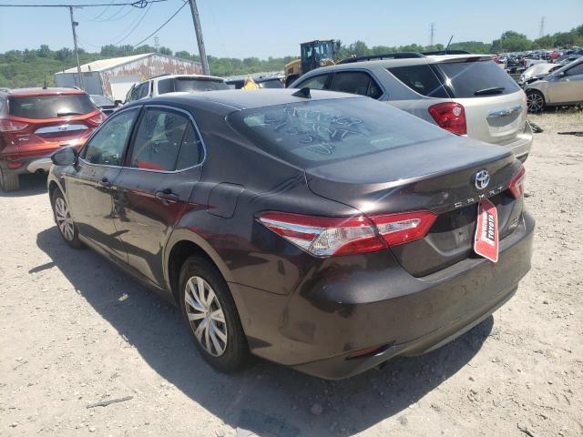 4T1B31HK4KU005950 - 2019 TOYOTA CAMRY LE GRAY photo 3