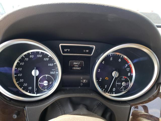 4JGDA5HB1EA345357 - 2014 MERCEDES-BENZ ML 350 4MATIC BLUE photo 9