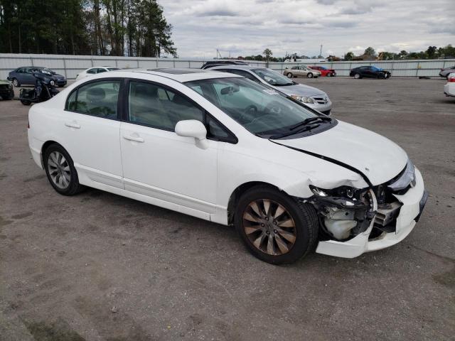 2HGFA1F90AH506851 - 2010 HONDA CIVIC EXL თეთრი ფოტო 4