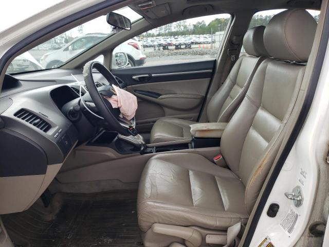 2HGFA1F90AH506851 - 2010 HONDA CIVIC EXL თეთრი ფოტო 7