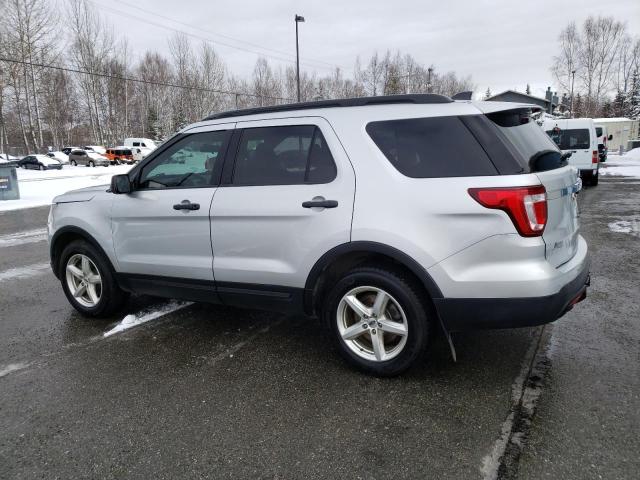 1FM5K8B84KGA47278 - 2019 FORD EXPLORER SILVER photo 2