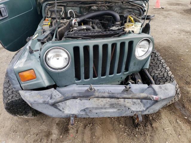 1J4FY19S3XP417640 - 1999 JEEP WRANGLER / SPORT GREEN photo 11