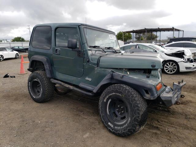 1J4FY19S3XP417640 - 1999 JEEP WRANGLER / SPORT GREEN photo 4