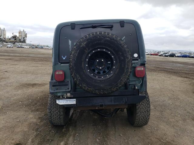 1J4FY19S3XP417640 - 1999 JEEP WRANGLER / SPORT GREEN photo 6