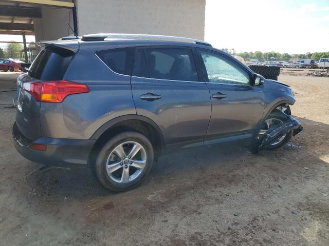 2T3WFREV9FW151036 - 2015 TOYOTA RAV4 XLE GRAY photo 3