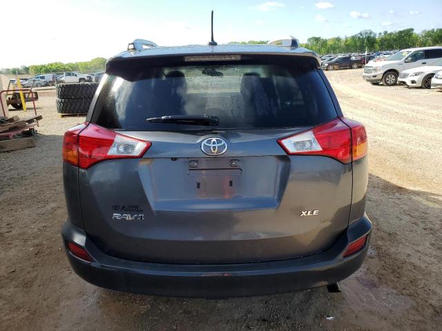 2T3WFREV9FW151036 - 2015 TOYOTA RAV4 XLE GRAY photo 6