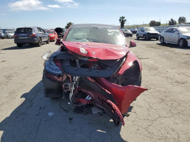 5YJYGDEE1MF093872 - 2021 TESLA MODEL Y RED photo 5