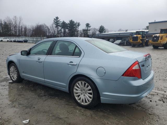 3FADP0L38AR303392 - 2010 FORD FUSION HYBRID BLUE photo 2