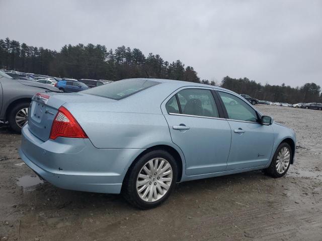 3FADP0L38AR303392 - 2010 FORD FUSION HYBRID BLUE photo 3