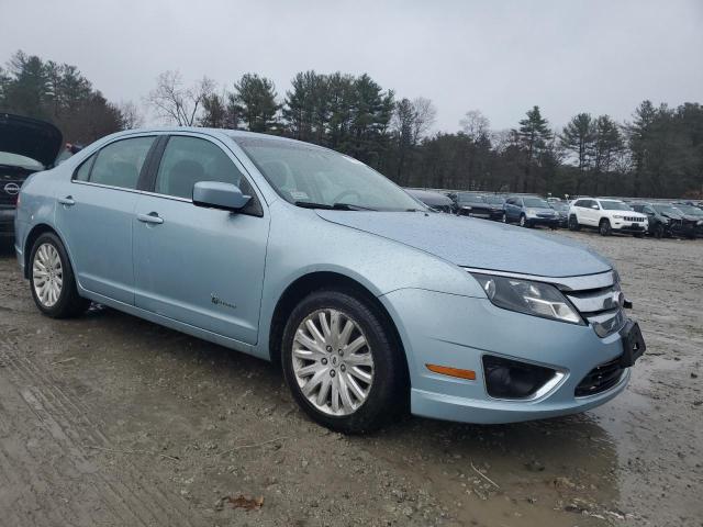 3FADP0L38AR303392 - 2010 FORD FUSION HYBRID BLUE photo 4