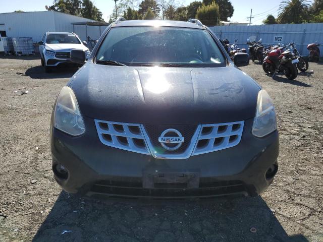 JN8AS5MT8BW571840 - 2011 NISSAN ROGUE S BLACK photo 5