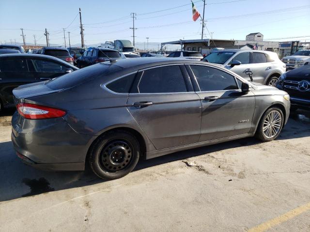 3FA6P0LU2GR193787 - 2016 FORD FUSION SE HYBRID CHARCOAL photo 3