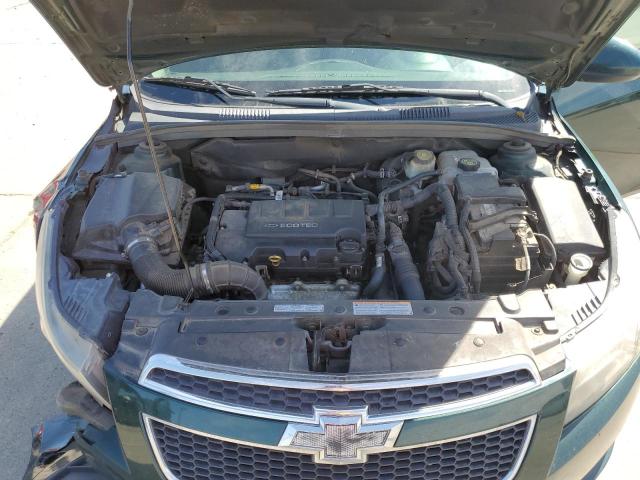 1G1PC5SB5E7274111 - 2014 CHEVROLET CRUZE LT GREEN photo 11