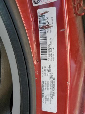 1B3CC1FB9AN175761 - 2010 DODGE AVENGER EXPRESS RED photo 12
