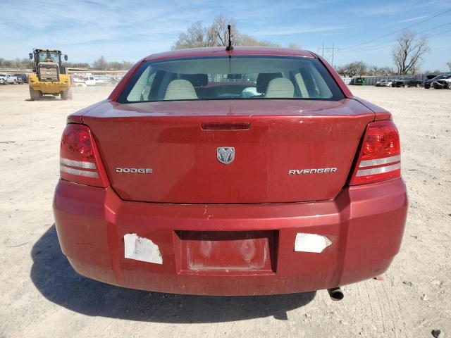 1B3CC1FB9AN175761 - 2010 DODGE AVENGER EXPRESS RED photo 6