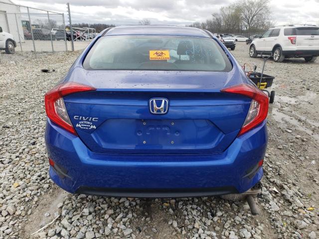 19XFC2F75GE083010 - 2016 HONDA CIVIC EX BLUE photo 6