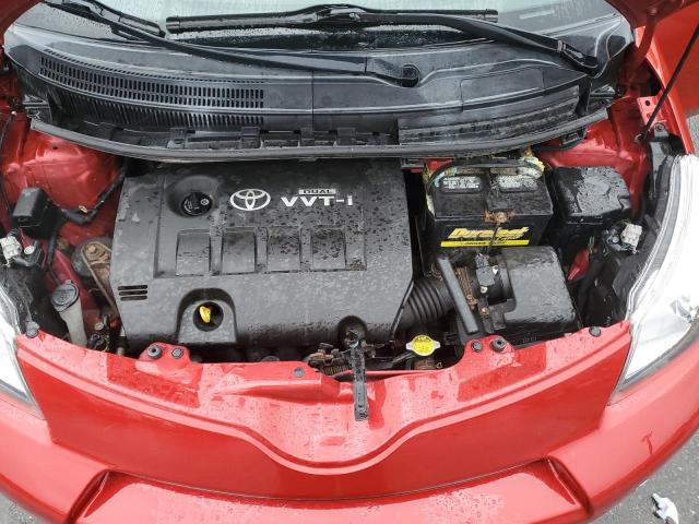 JTKKU10448J024452 - 2008 TOYOTA SCION XD RED photo 11