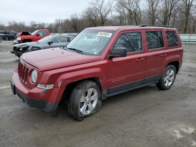 1C4NJRBB5DD279255 - 2013 JEEP PATRIOT SPORT BURGUNDY photo 1