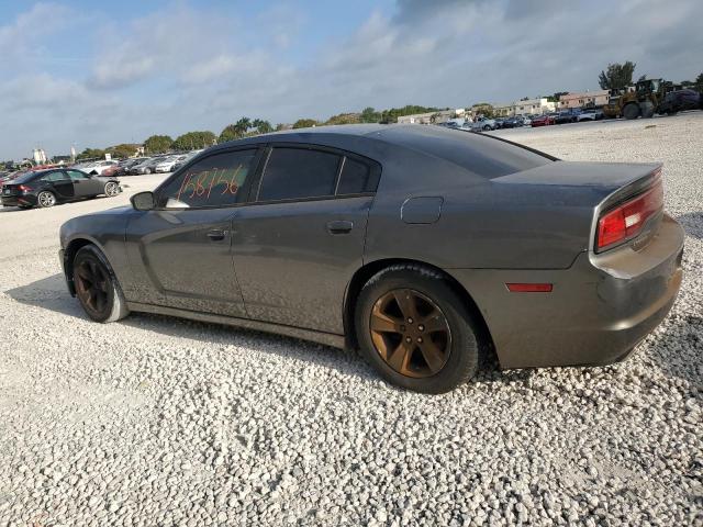 2C3CDXBG8CH203680 - 2012 DODGE CHARGER SE GRAY photo 2